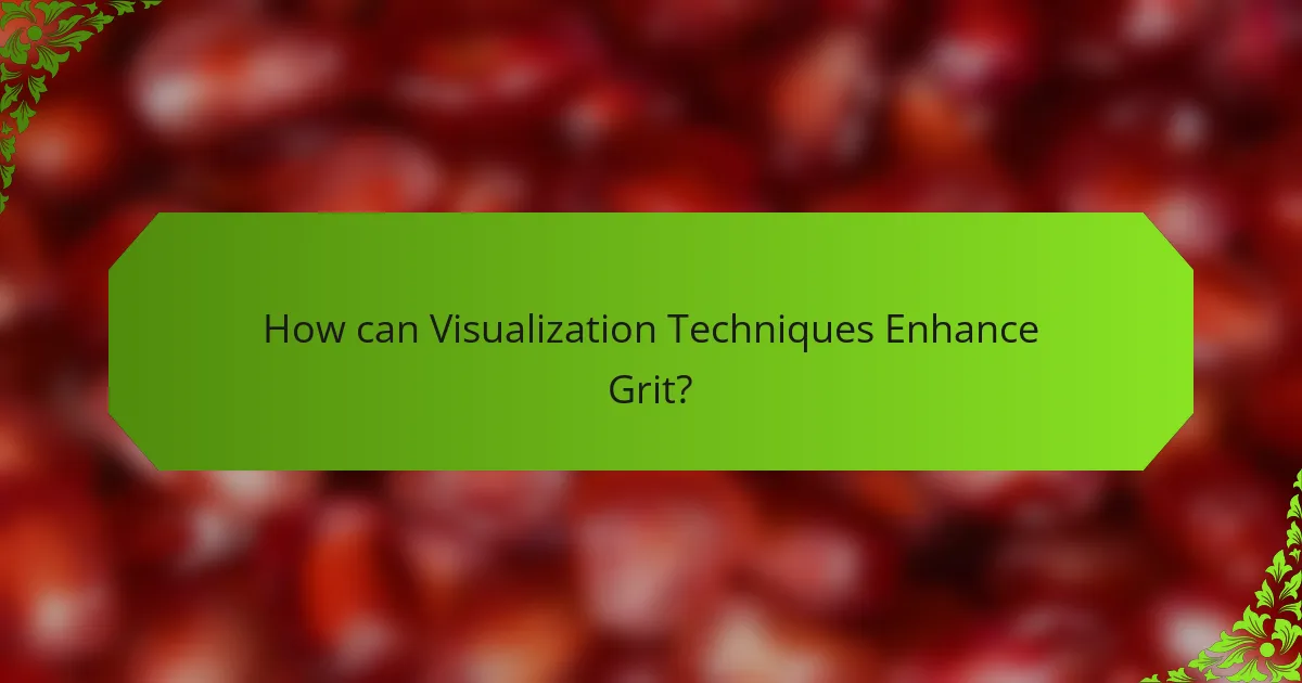 How can Visualization Techniques Enhance Grit?